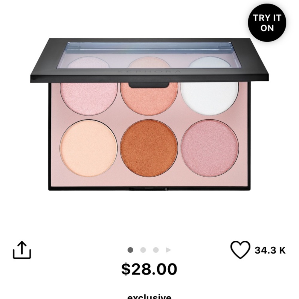 Sephora highlighter palette